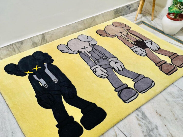SMALL LIES KAWS RUG