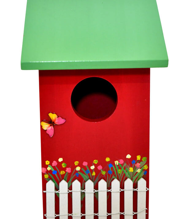 House With Fence Birdhouse