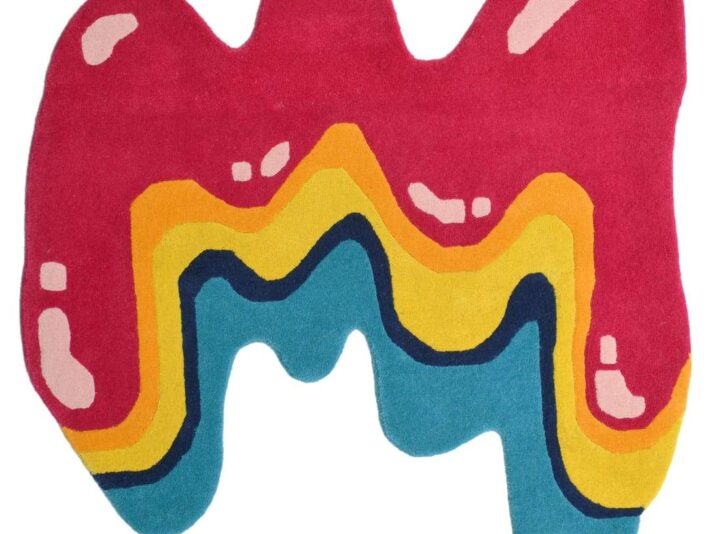 Abstract (Style 2) Rug (4x4) By House of Rugs
