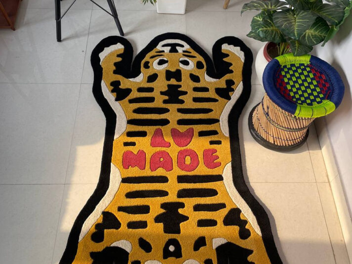LV TIGER RUG