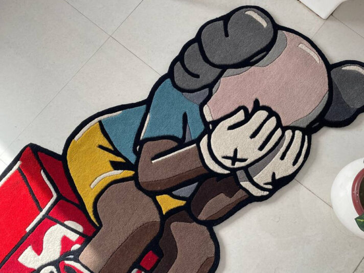 KAWS PASSING THROUGH RUG