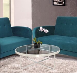 Rome Sofa Set (3+2) in Green Colour